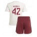 Bayern Munich Jamal Musiala #42 Barnkläder Tredje matchtröja till baby 2023-24 Kortärmad (+ Korta byxor) Billigt